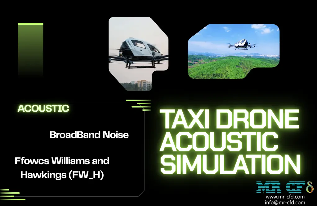 Taxi Drone Acoustic Analysis: CFD Simulation by Ansys Fluent