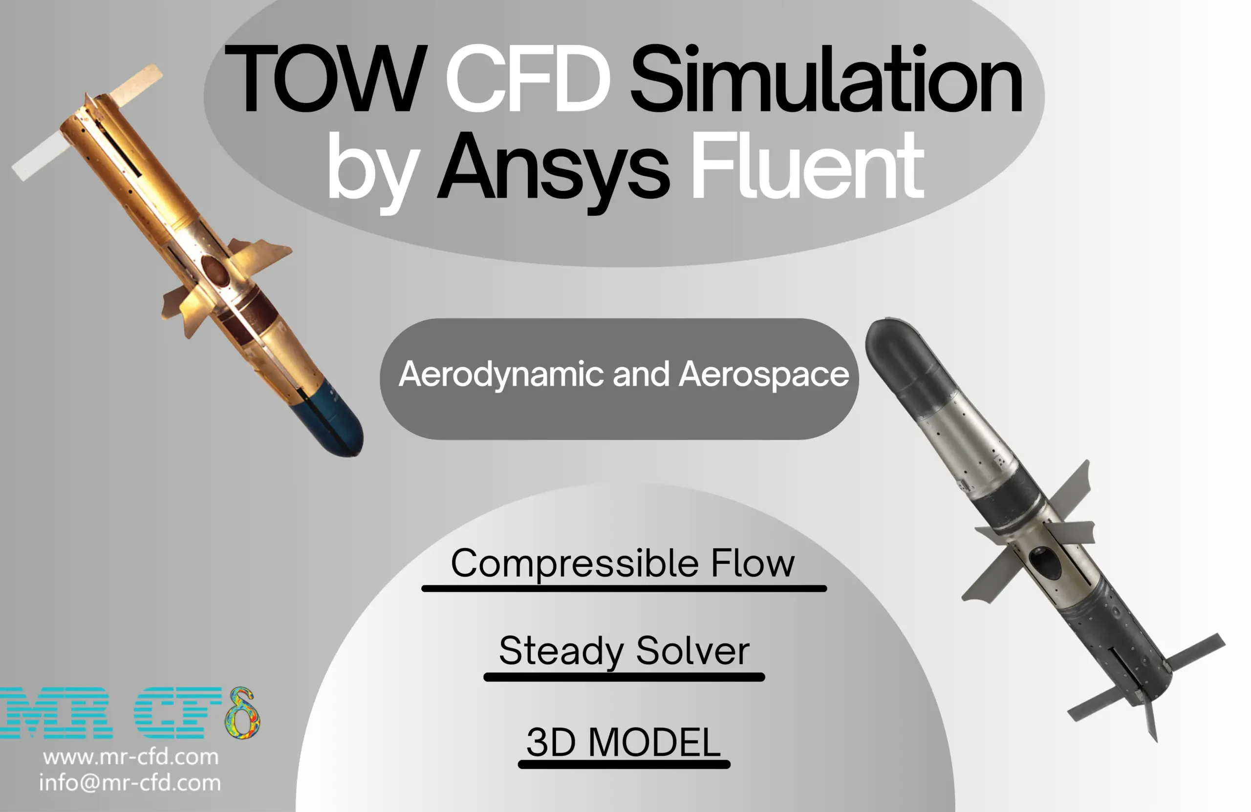 TOW Simple Aerodynamic Analysis: CFD Simulation by ANSYS Fluent