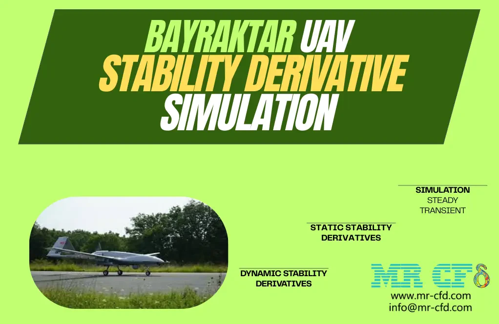 Bayraktar UAV Static and Dynamic Stability Derivatives: CFD Simulation by Ansys Fluent