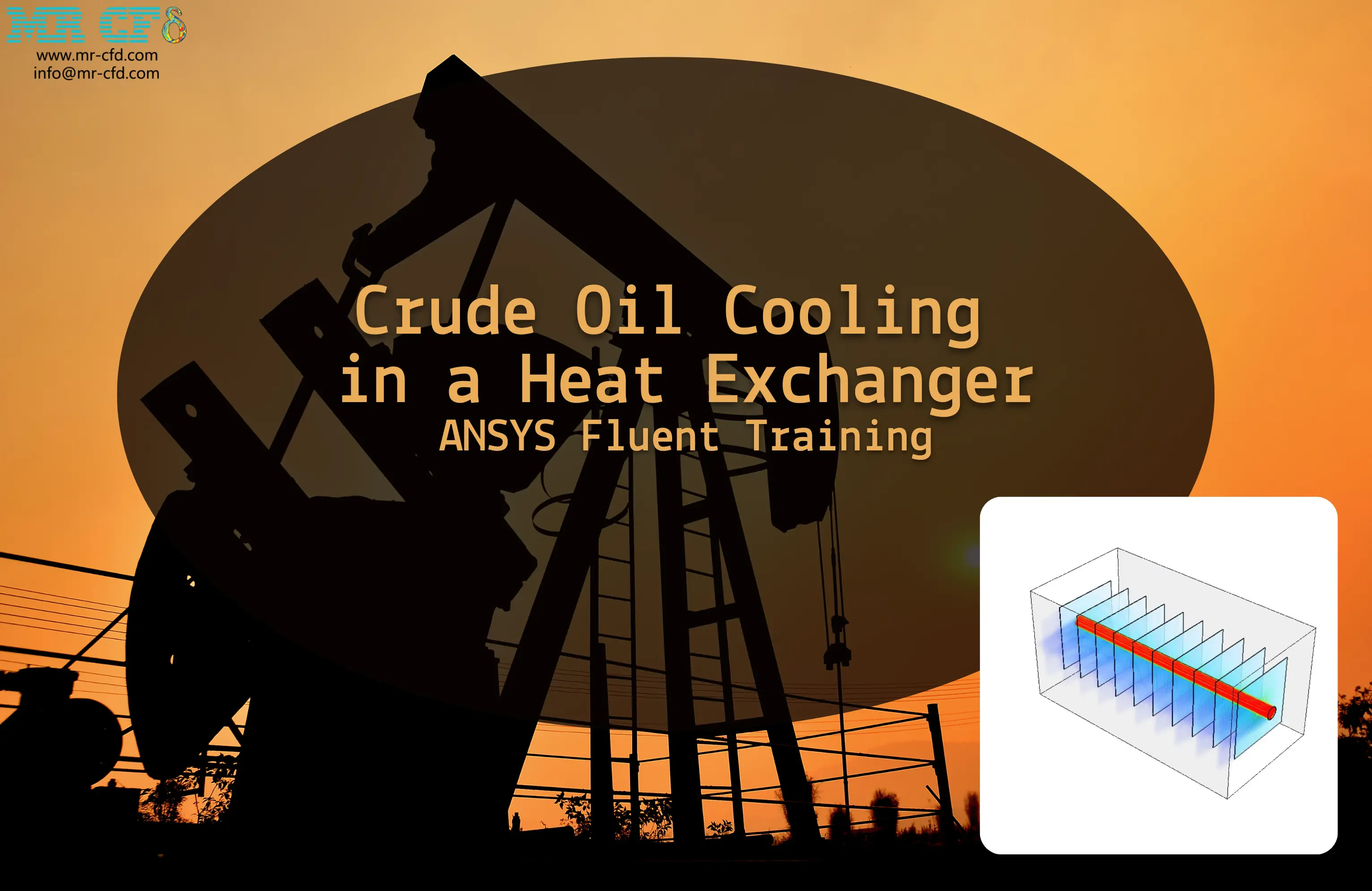 Crude Oil Cooling in a Finned Tube Heat Exchanger
