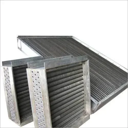 finned shell and tube heat exchanger
