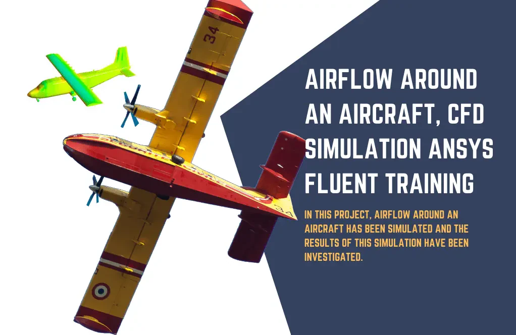 Airflow around an Aircraft, CFD Simulation ANSYS Fluent Training