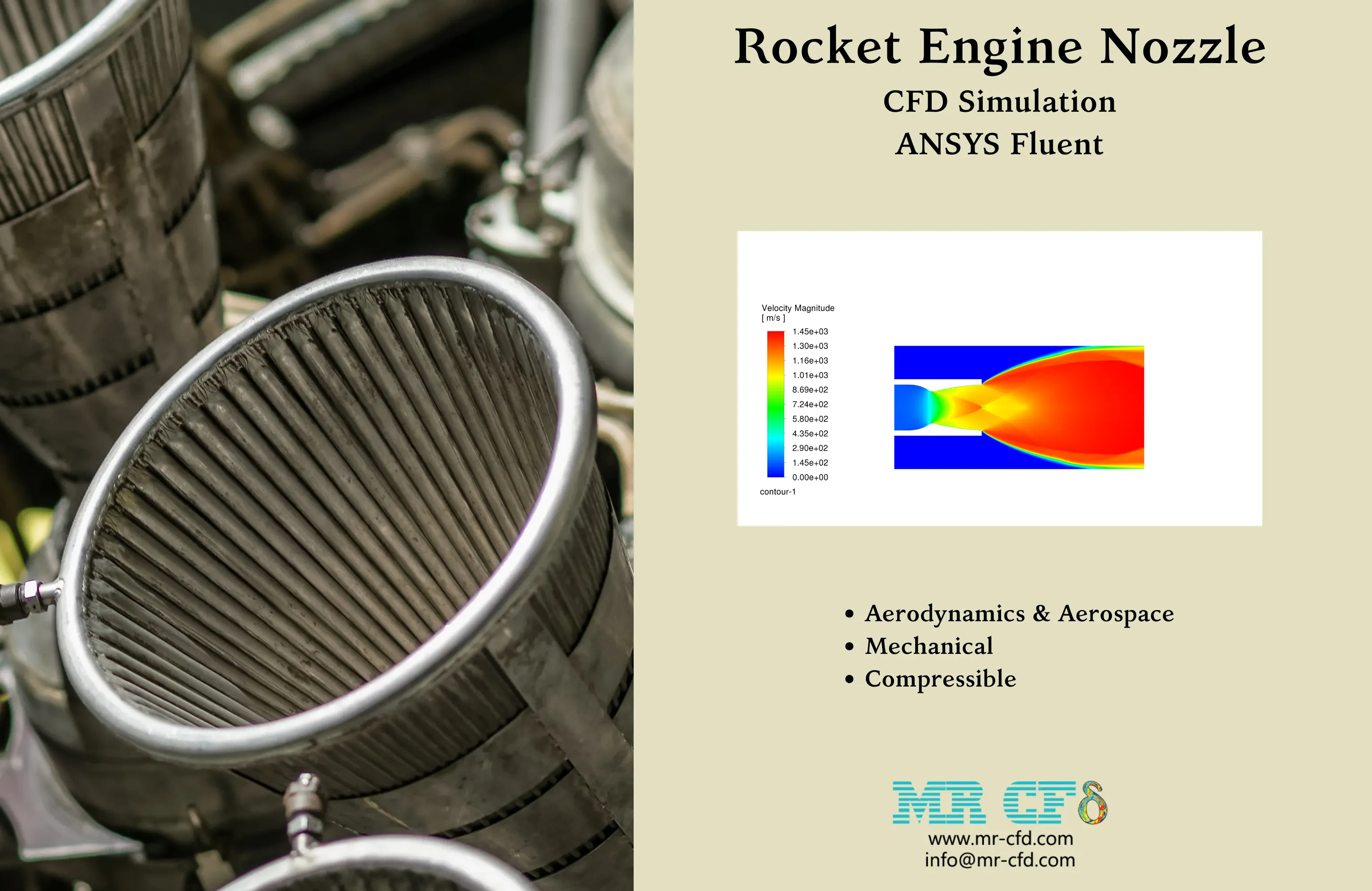 Rocket Engine Nozzle CFD Simulation Training