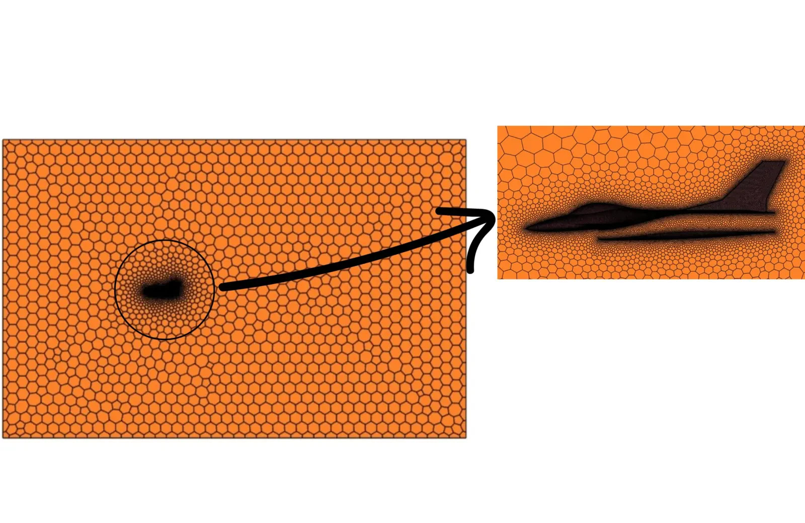 Inviscid Supersonic Flow Over F-16 Aircraft Simulation | MR CFD