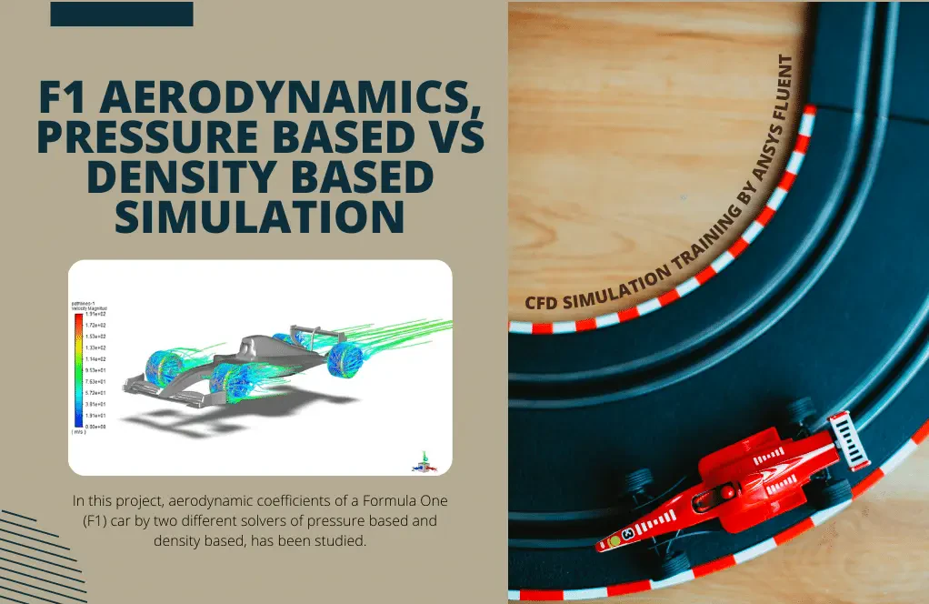 F1 Aerodynamics CFD Simulation, Pressure-Based and Density-Based