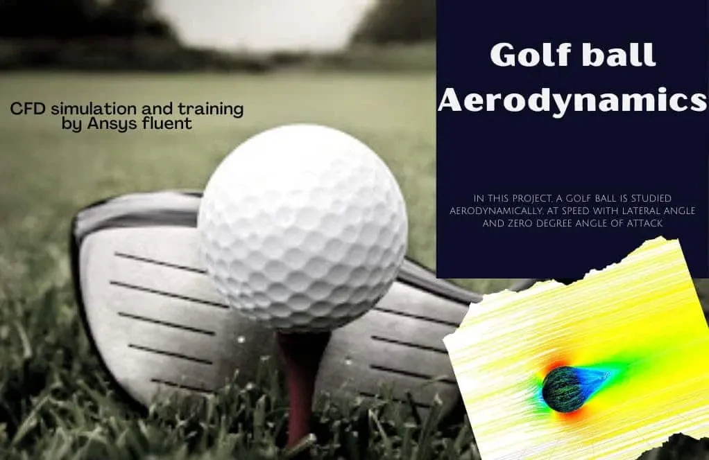 Golf ball Aerodynamics, ANSYS Fluent CFD Simulation Training