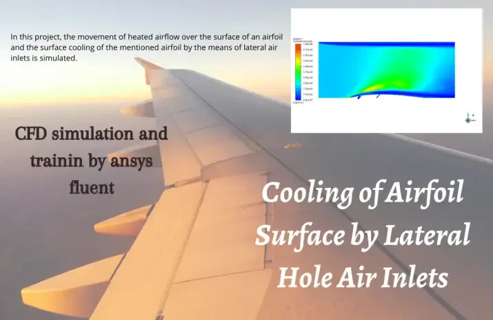 Cooling of Airfoil Surface by Lateral Hole Air Inlets