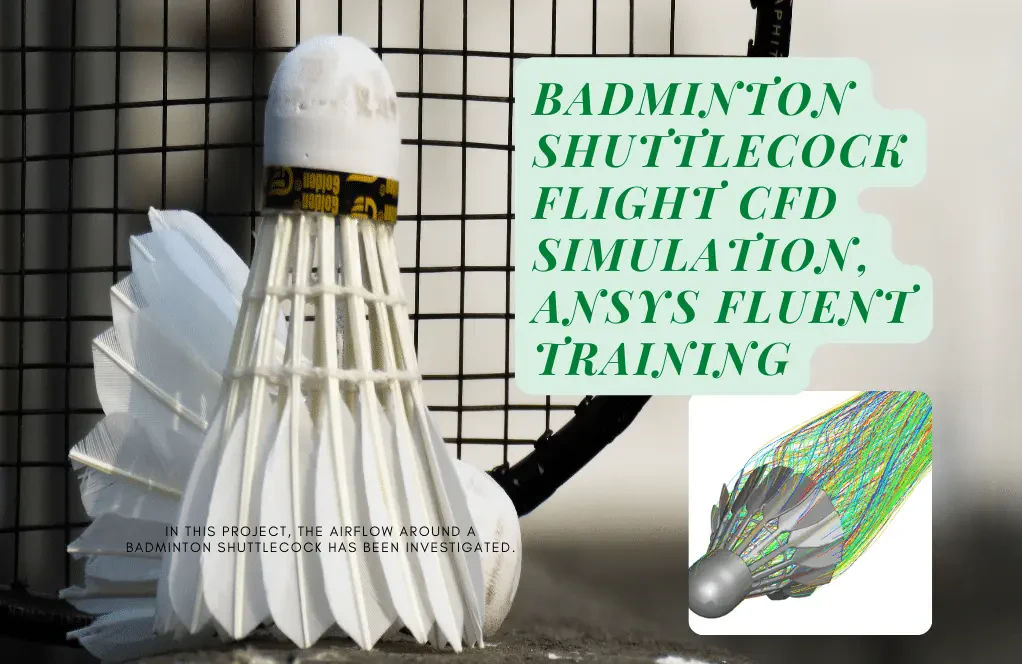 Badminton Shuttlecock Flight CFD Simulation, Training