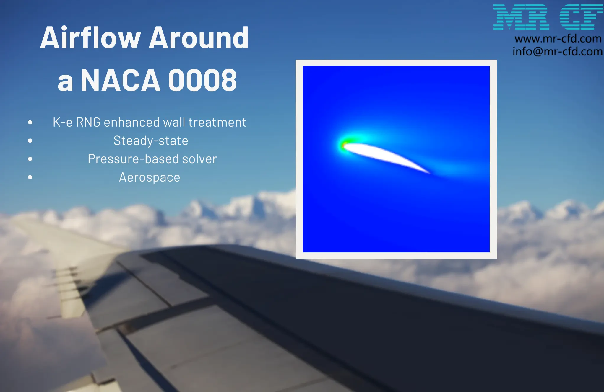 Airflow Around a NACA 0008 Airfoil, ANSYS Fluent Training