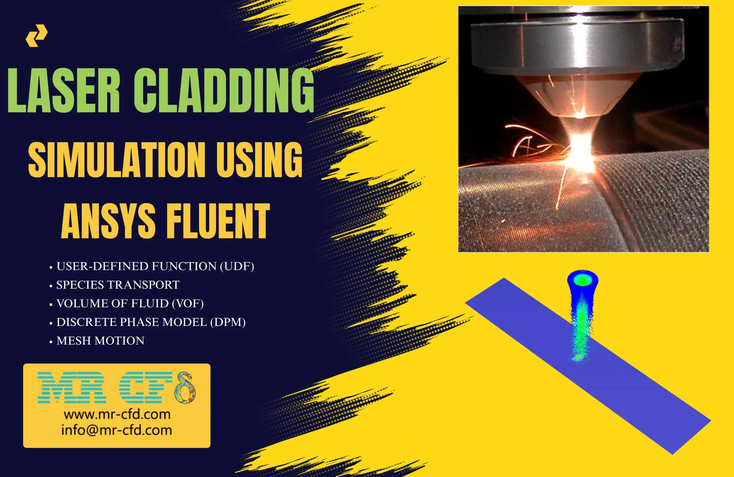 Laser Cladding CFD Simulation Using ANSYS Fluent