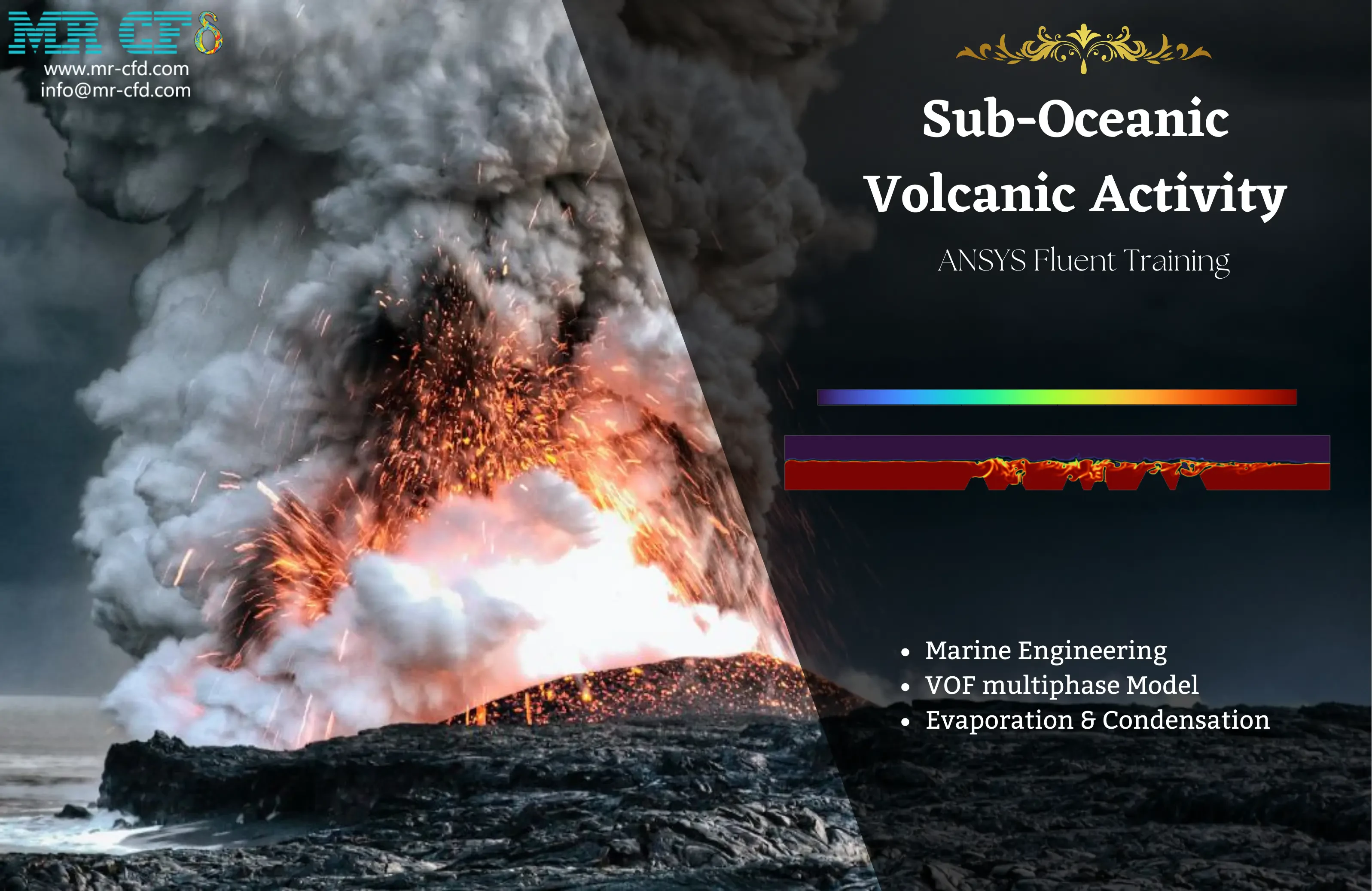 Sub-Oceanic Volcanic Activity ANSYS Fluent Training
