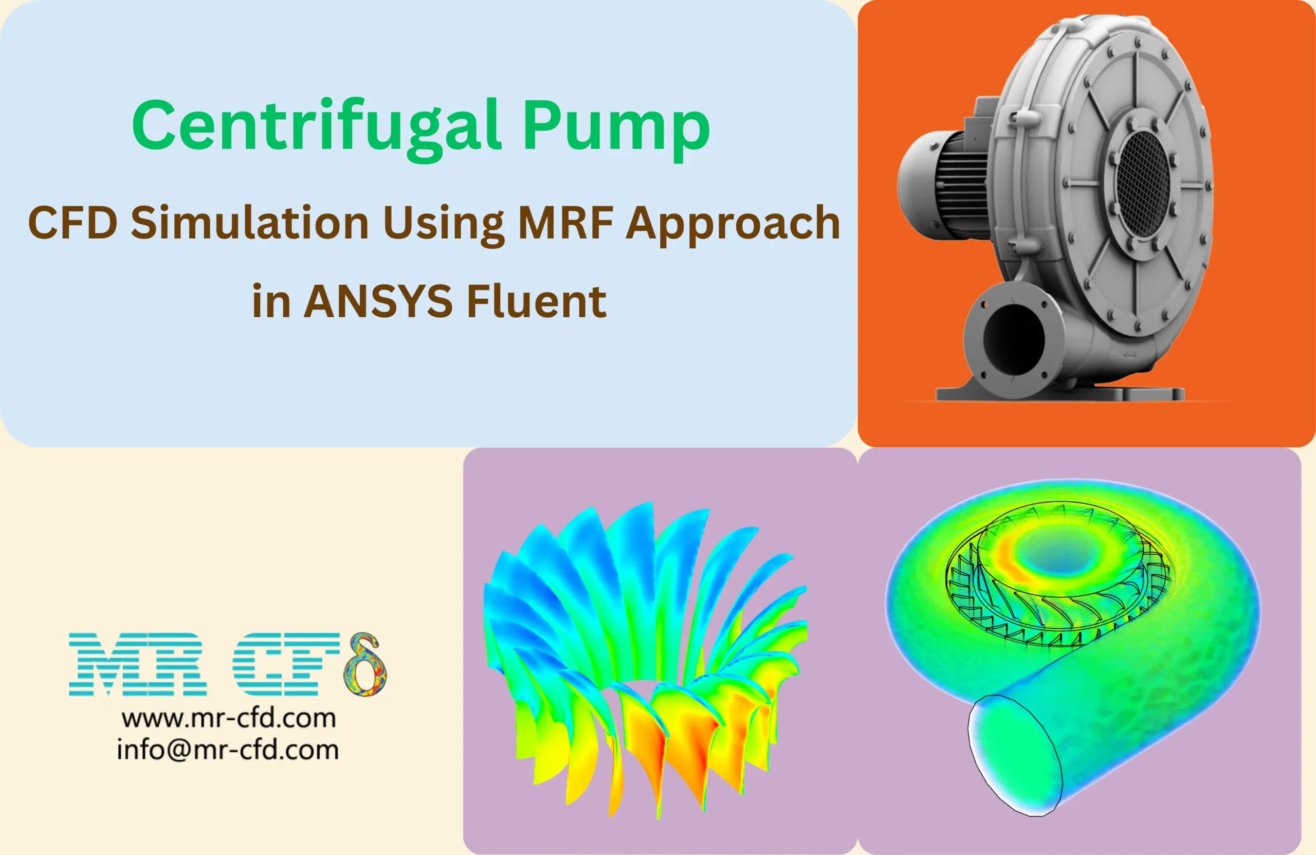 Centrifugal Pump CFD Simulation Using MRF Approach in ANSYS Fluent