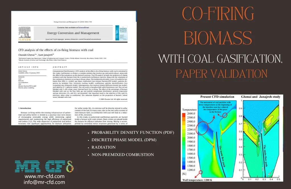Co-firing Biomass with Coal Gasification, Paper Validation