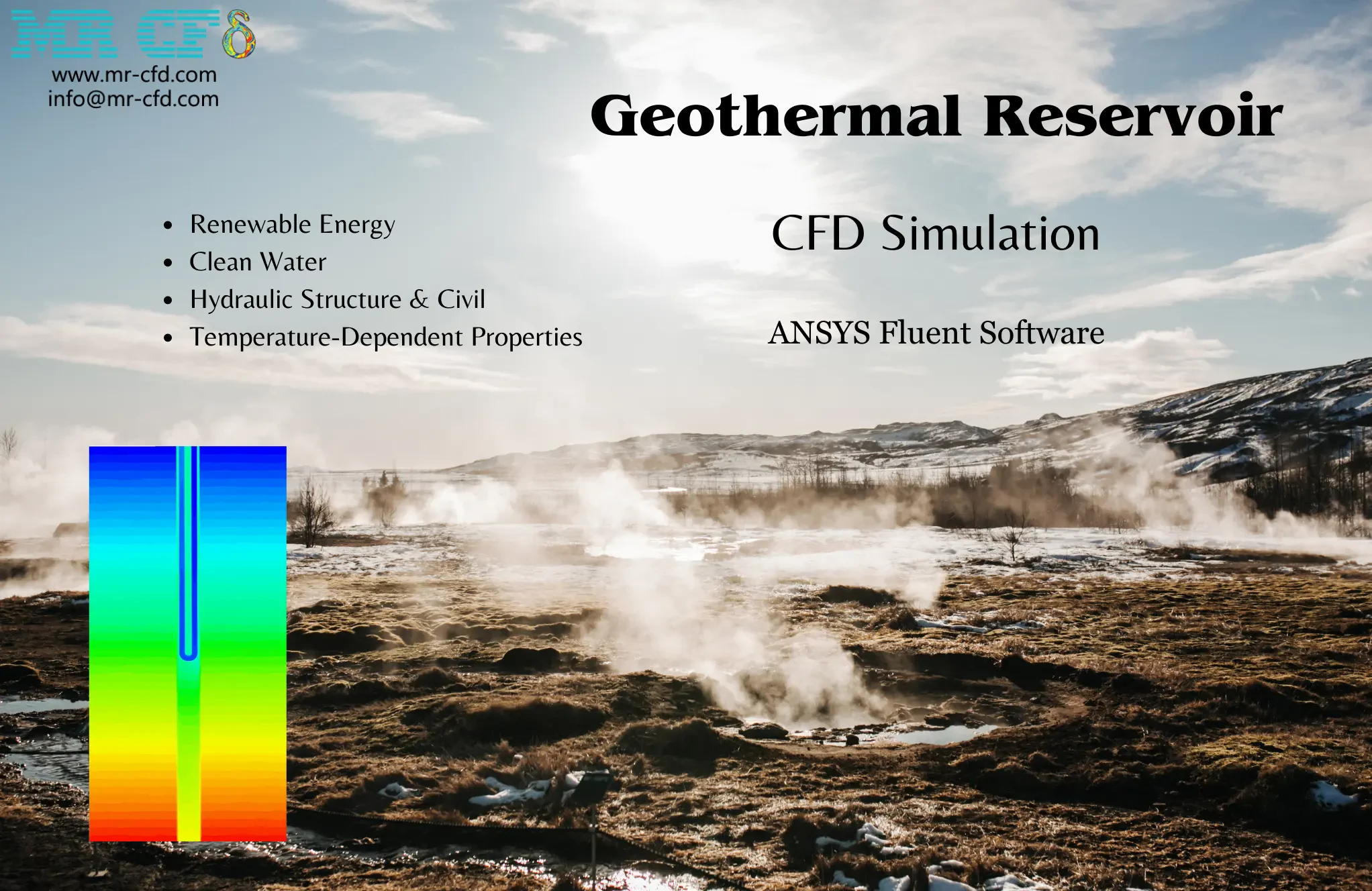 Geothermal Reservoir CFD Simulation, ANSYS Fluent Tutorial