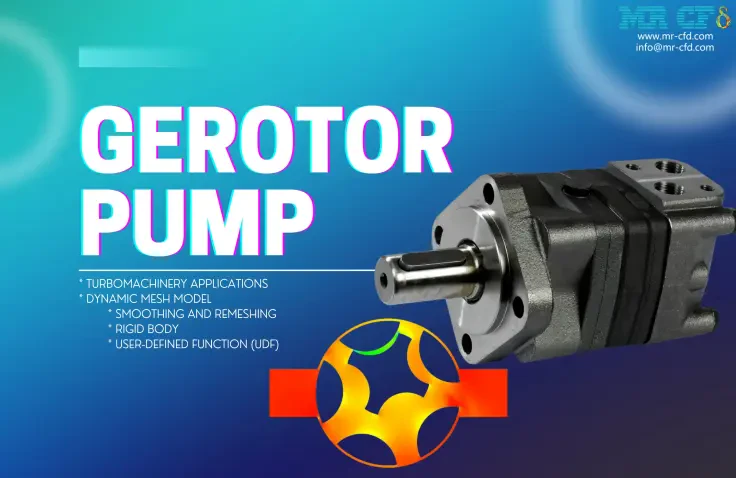 Gerotor Pump CFD Simulation, ANSYS Fluent Training