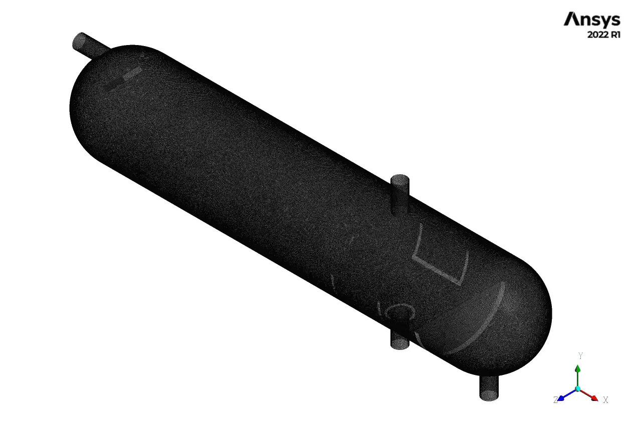 3-Phase Horizontal Separator