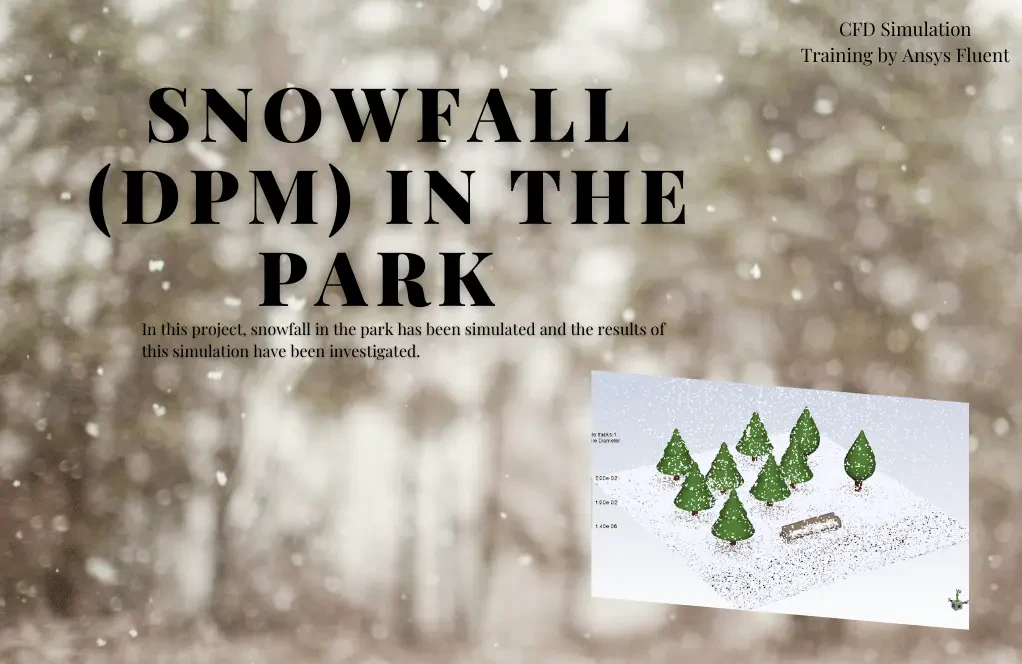 Snowfall CFD Simulation using DPM, Ansys Fluent Training