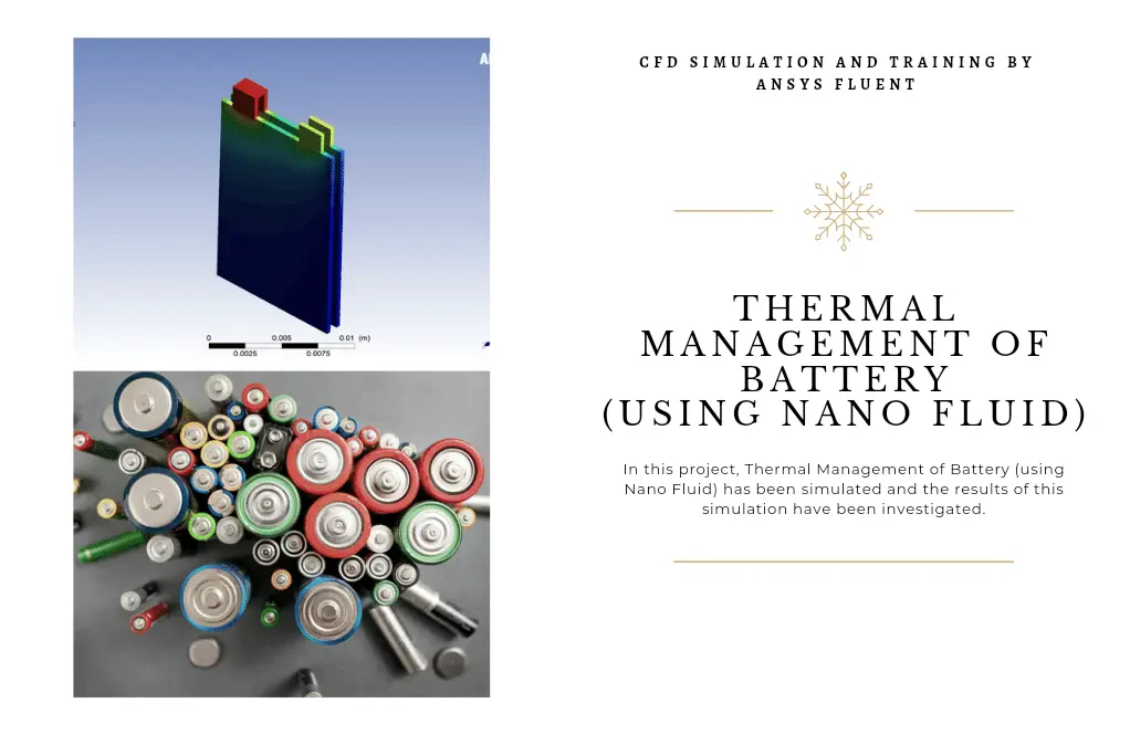 Thermal Management of Battery Using Nano Fluid