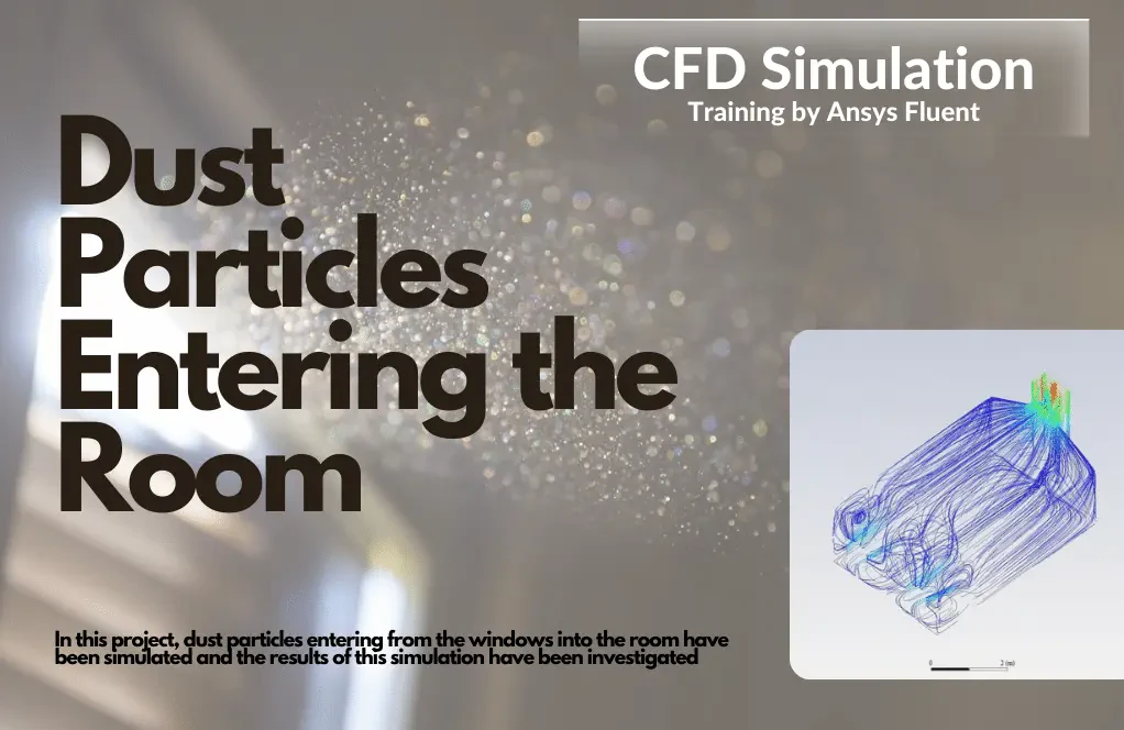 Dust Particles Entering the Room, Ansys Fluent Training