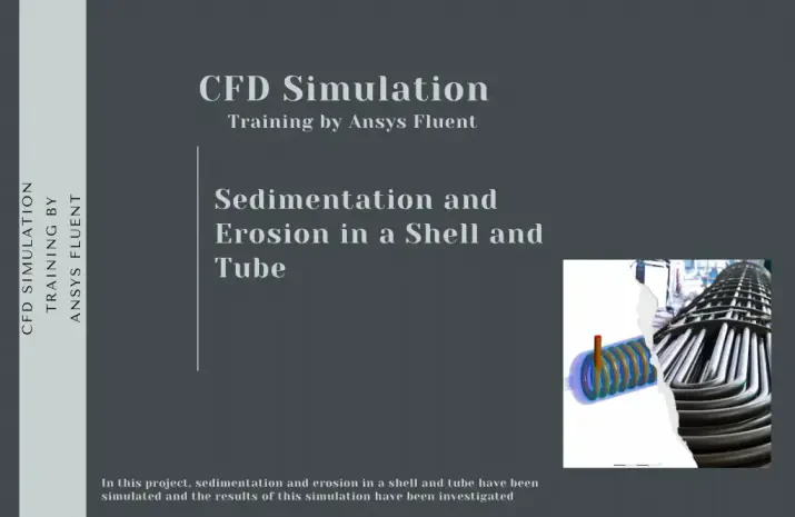 Sedimentation and Erosion in a Shell and Tube, Ansys Fluent CFD Simulation Training