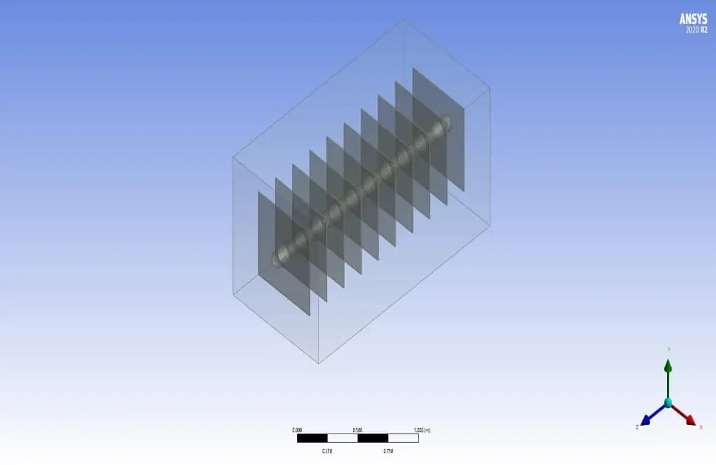 elliptical finned tube heat exchanger