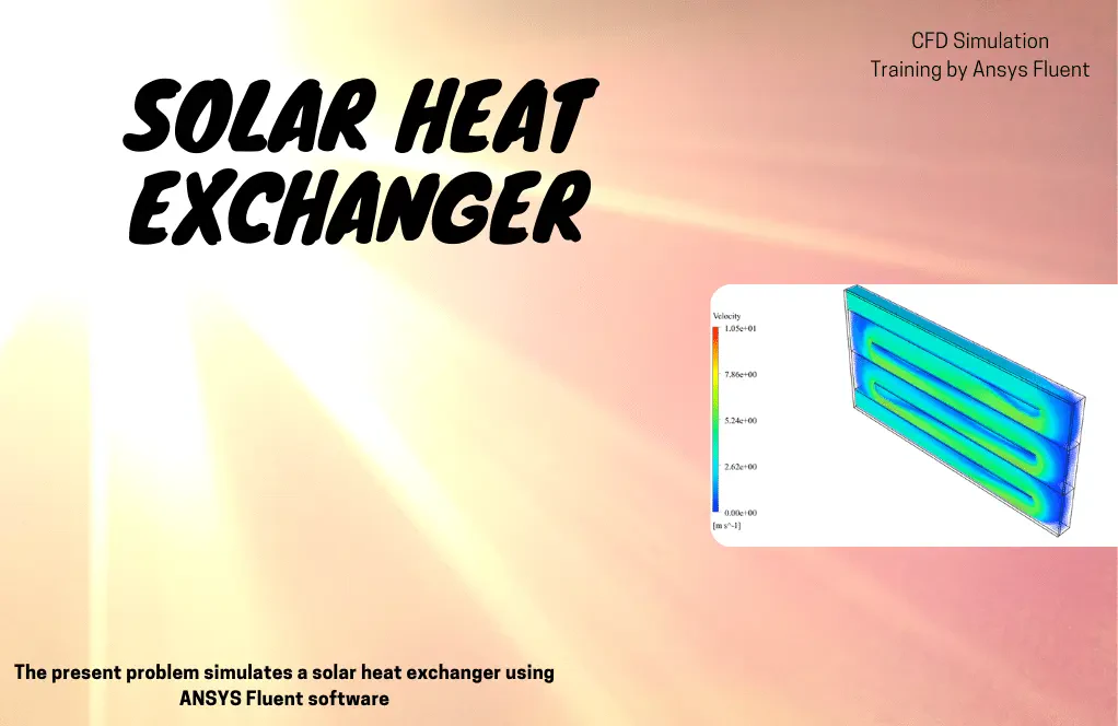 Solar Heat Exchanger, ANSYS Fluent CFD Simulation Tutorial